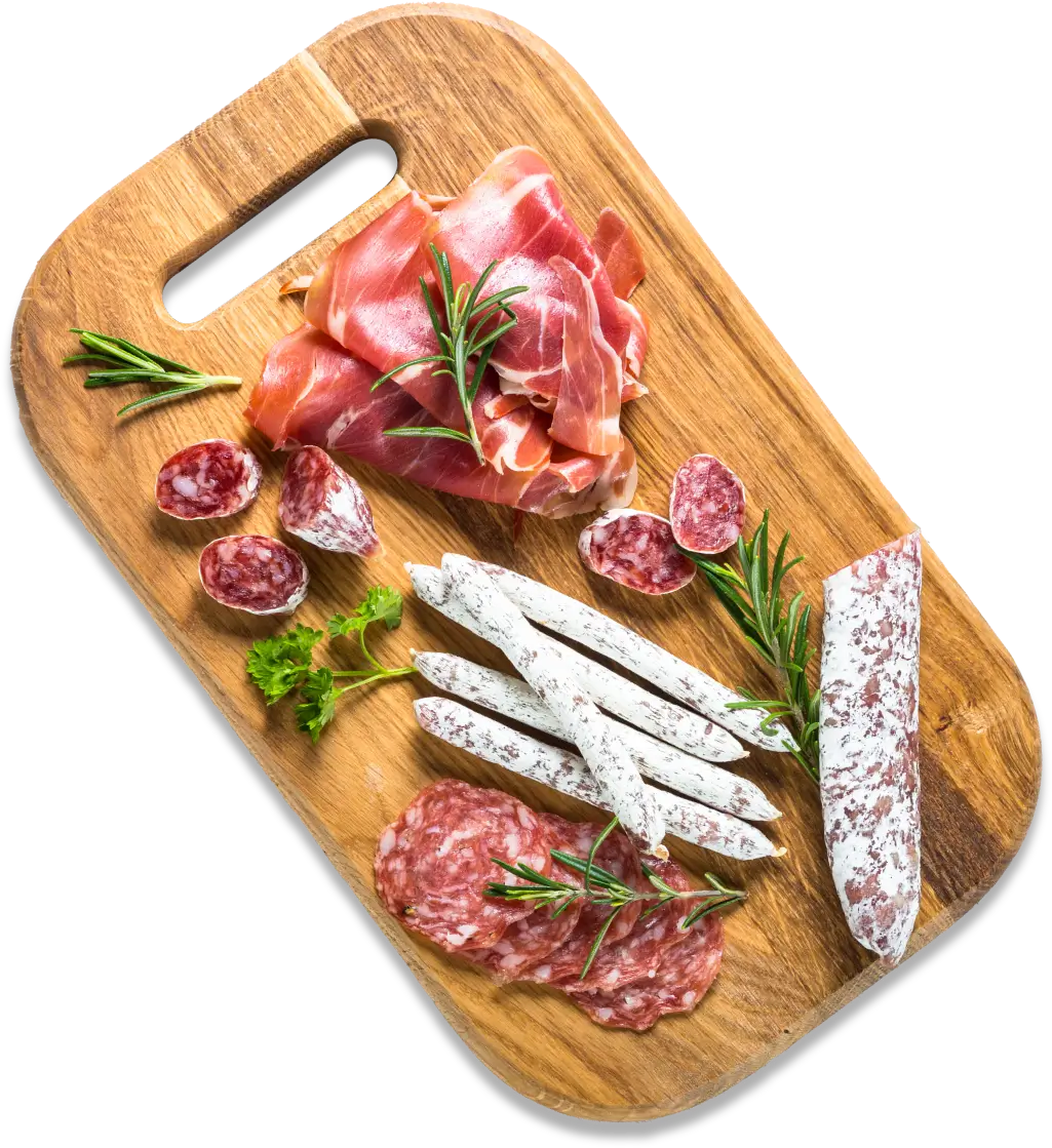French charcuterie board